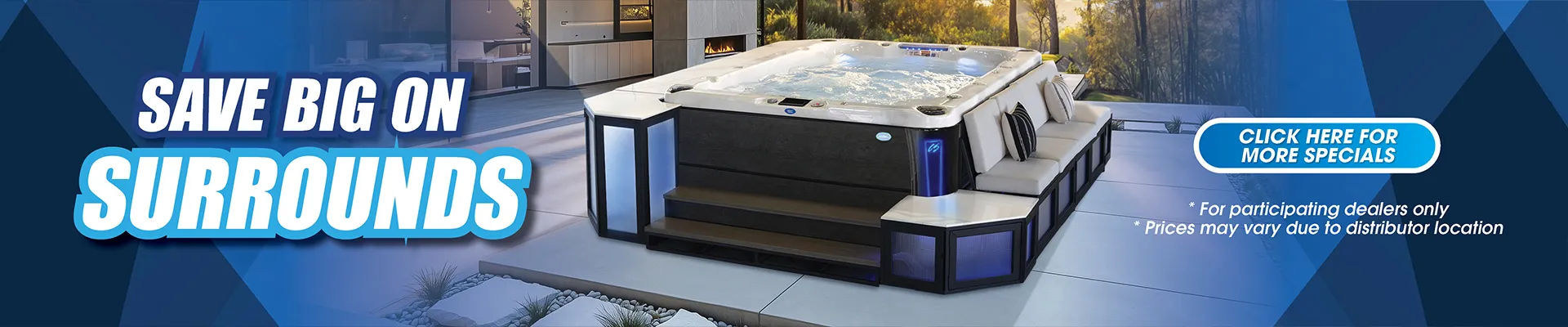 Calspas hot tub being used in a family setting - 